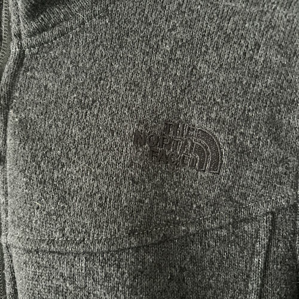 The North Face Women’s Large Deep Gray Full Zip Fleece Style Jacket Size Large - Picture 2 of 11